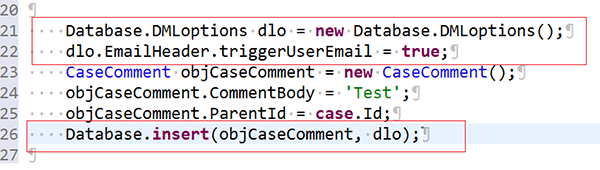Case comment via Apex