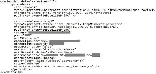 Forms Based Authentication with External ADDS