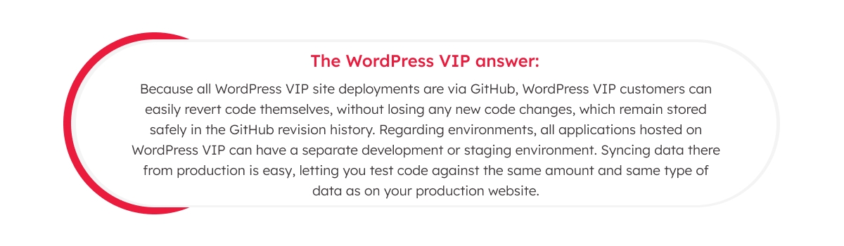 Untested code deployments