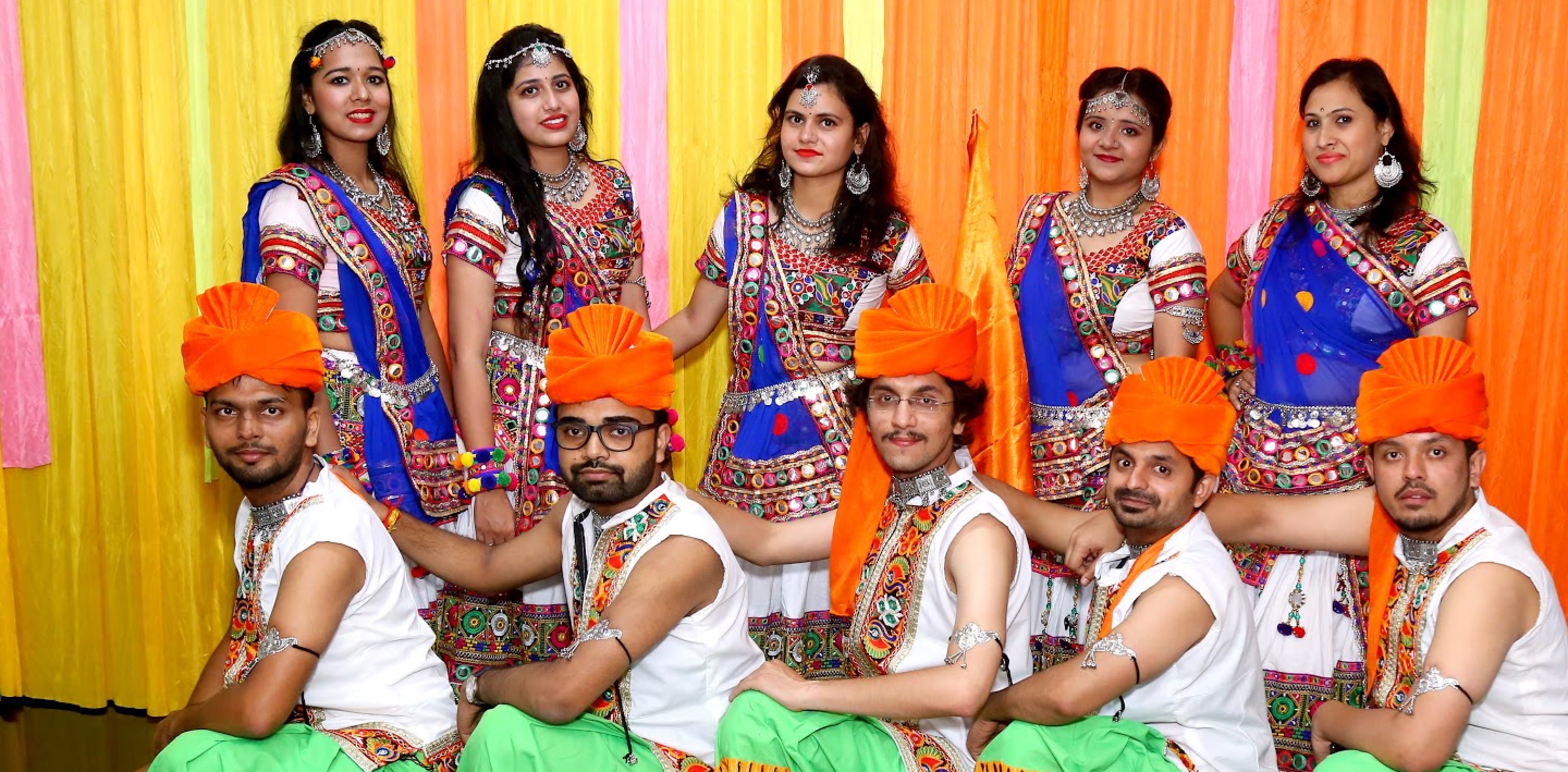 Life at InfoBeans 10 dressed InfoBean team members in costume for a performance