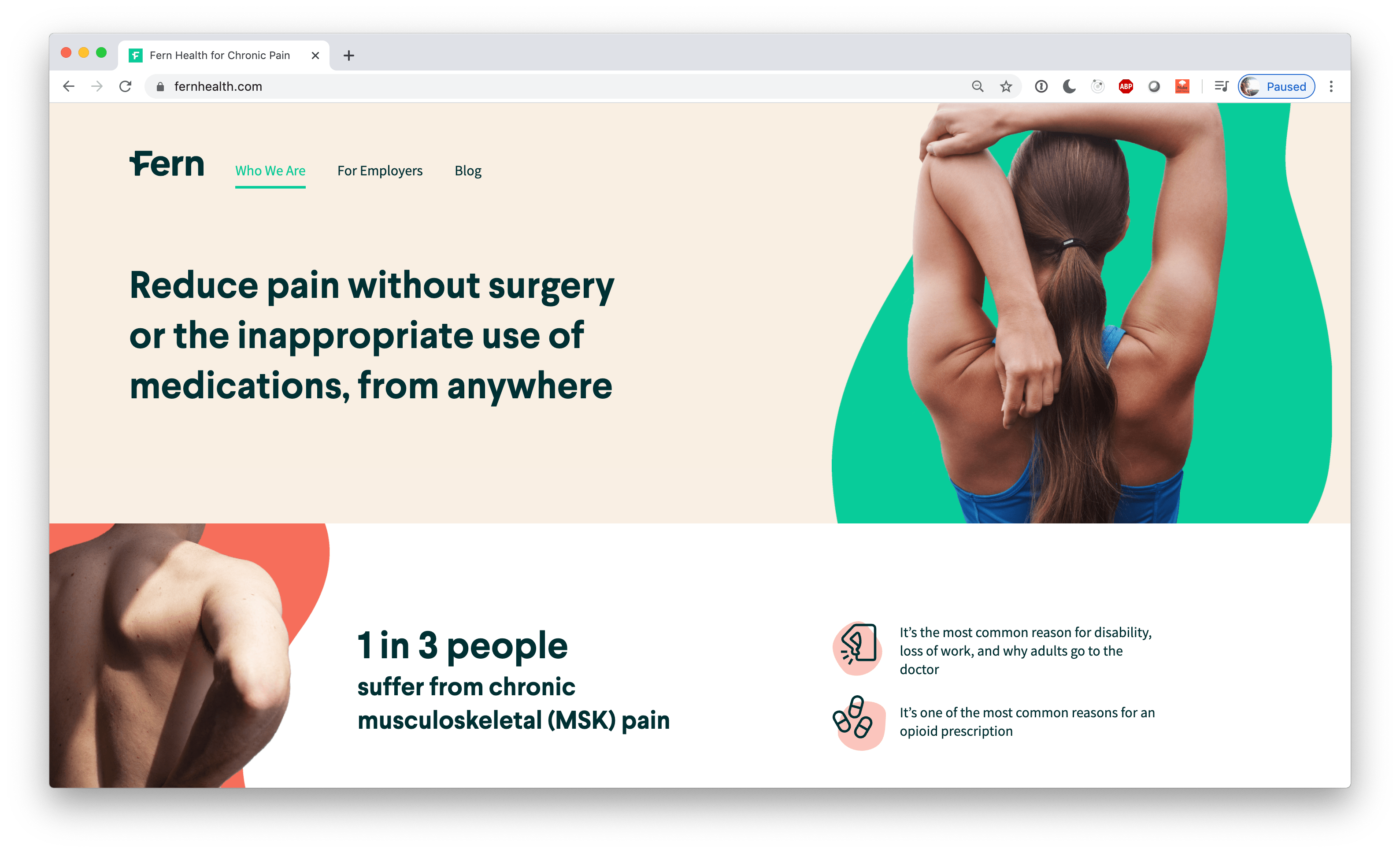 Fern Health Screenshot