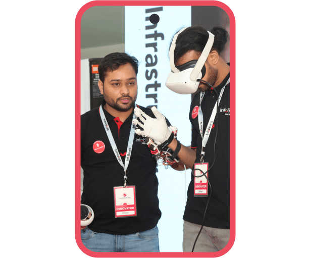 InfoBeans team with occulus