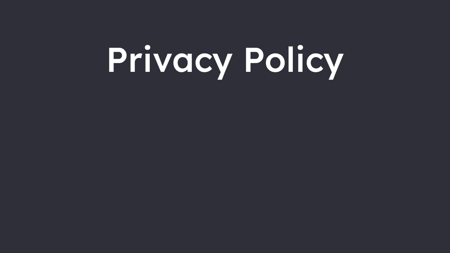 PrivacyPolicy hero image