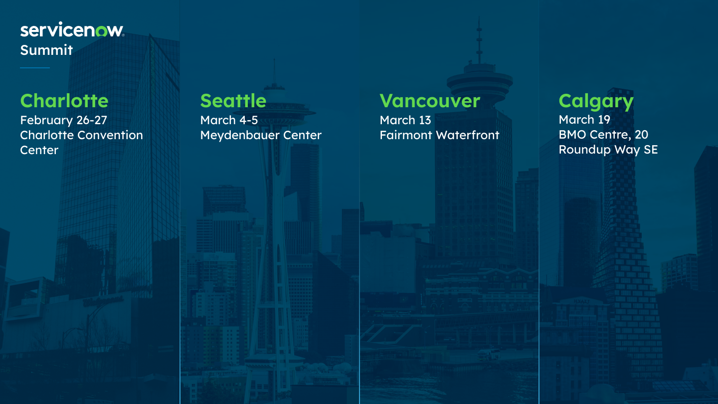 ServiceNow Summit 24