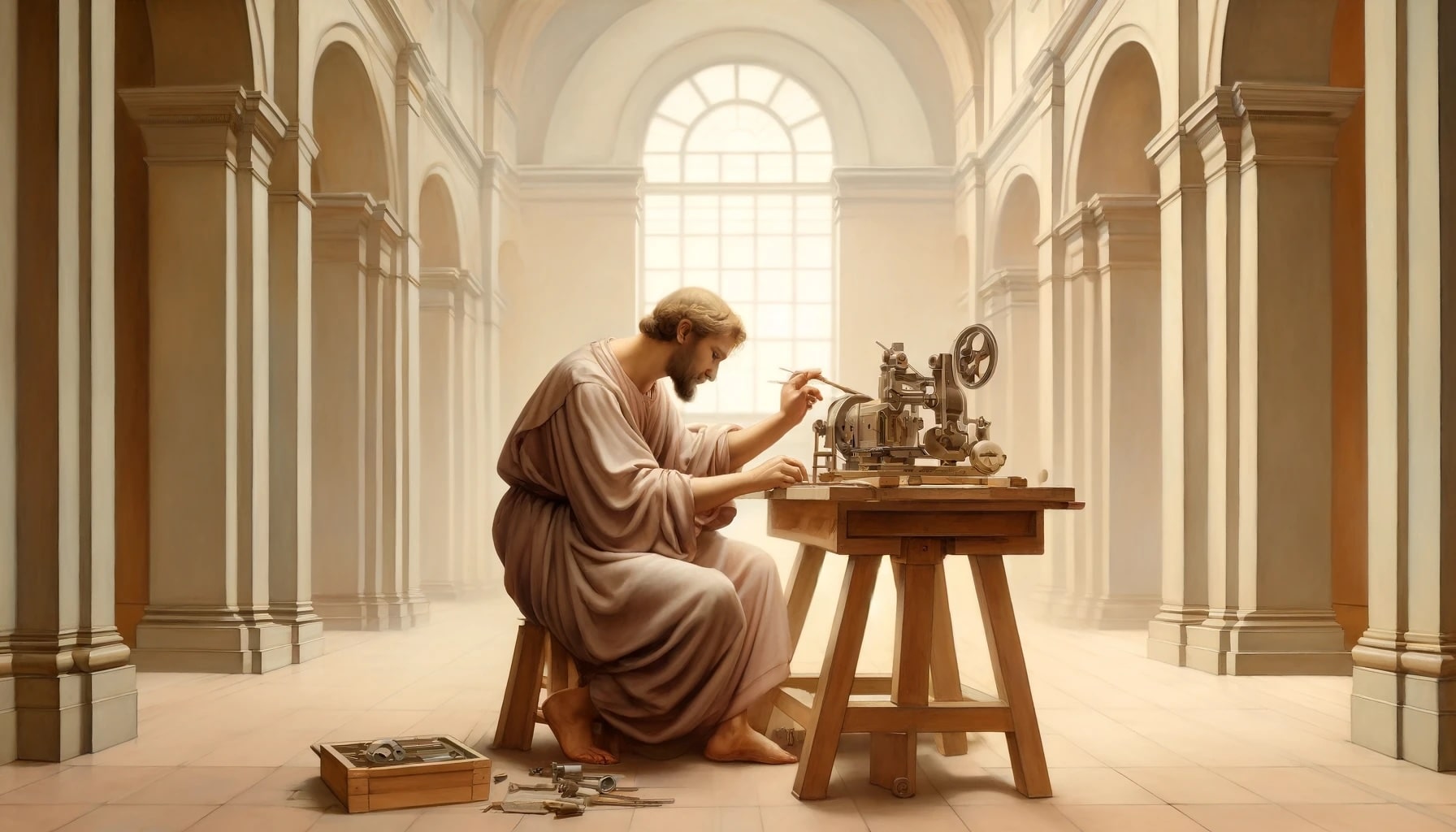 Prototyping renaissance painting for GenAI tool